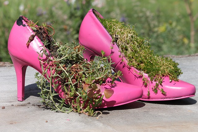 dámská obuv na květiny